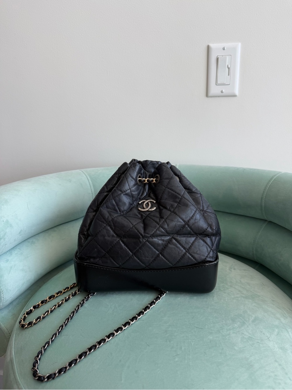 🖤 CHANEL Gabrielle Small Backpack Black